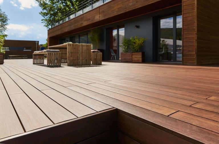 Holzterrasse Moso Bamboo